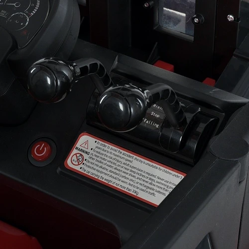 Детский электромобиль-погрузчик Bambi красный (M 6063EBLR-3)