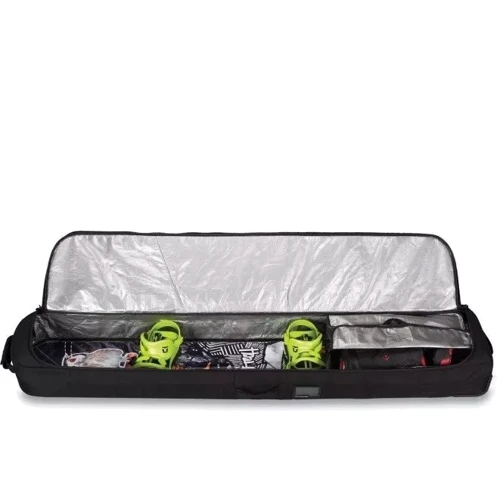 Чехол для сноубордов Чехол Dakine Low Roller Snowboard Bag 157 см 2021 Black (610934180039): Количество вмещаемых сноубордов 2