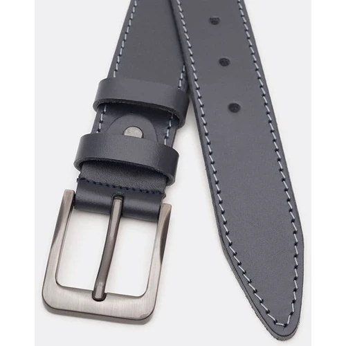 Мужской ремень Borsa Leather синий (V1115FX39-navy): Пол Мужской