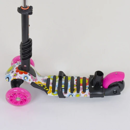 Самокат детский 5 в 1 Best Scooter Божья Коровка розовый (74230): Тип тормоза ножной