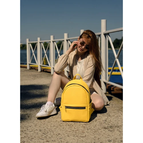 Жіночий рюкзак Sambag Dali LPS жовтий (15373028)