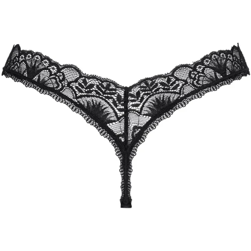 Кружевные стринги Obsessive Donna Dream thong M/L Black