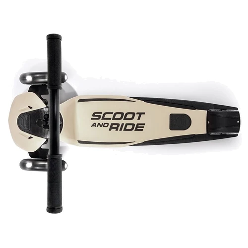 Самокат Scoot&Ride серии Highwaykick-5 со светящимися колесами светло-серый, 5+ до 80кг: Максимальная допустимая нагрузка, кг 80