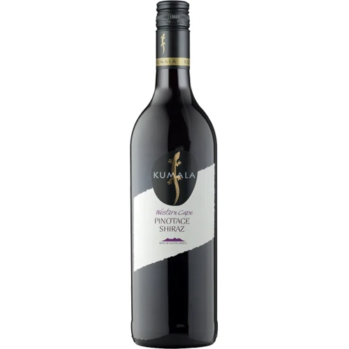 Вино Kumala "Pinotage Shiraz" (напівсухе, червоне) 0.75л (BDA1VN-VKU075-008)