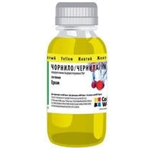 Чернила ColorWay Epson SC 67/87/79 CX3xxx-6xxx Yell (CW-EW400Y01): Цвет Yellow