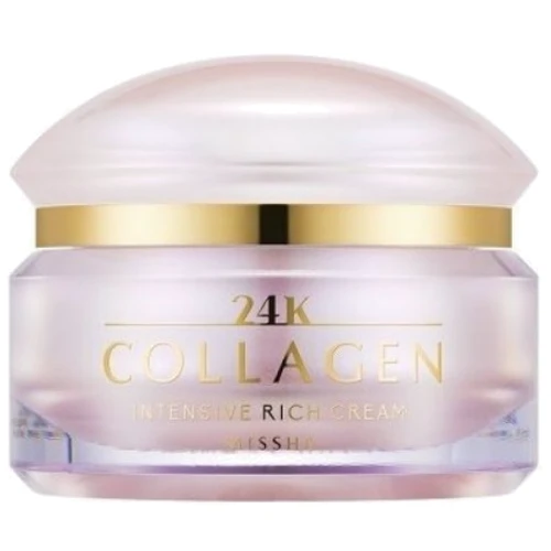Missha 24K Collagen Intensive Rich Cream Питательный крем для лица с коллагеном 50 ml