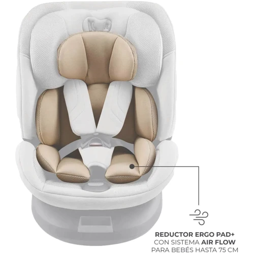 Автокресло Kinderkraft Xpedition 3 i-Size Beige (KCXPED03BEG0000) фото 9