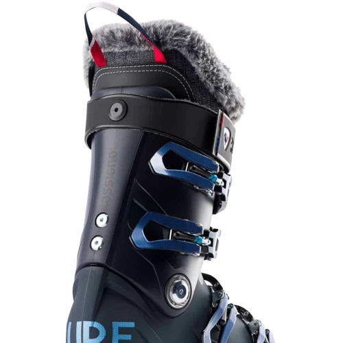 Ботинки для лыж Rossignol PURE 70 - BLUE BLACK 23.5 2022 (3607683461950): Конструкция жесткая
