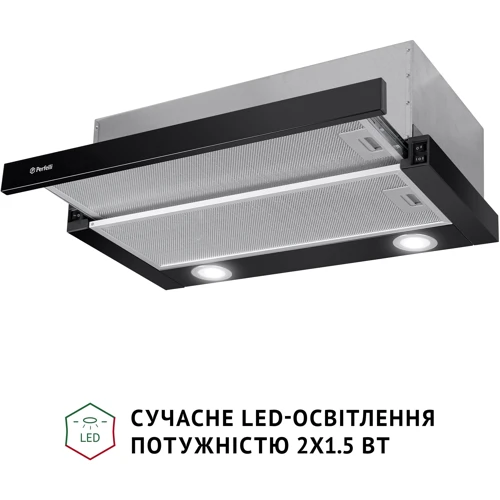 Витяжка Perfelli TL 6622 BL 1000 LED фото 9