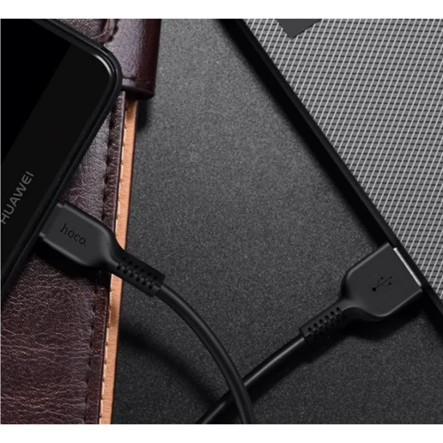 Кабель Hoco USB Cable to USB-C X13 2A 1m Black фото 4
