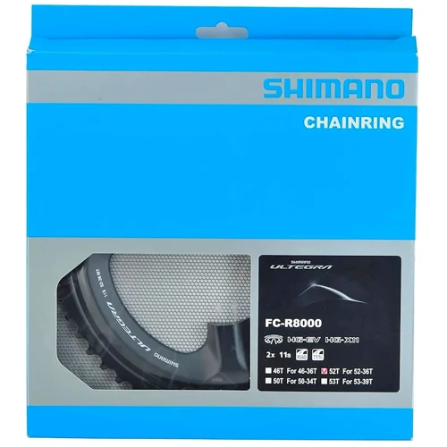 

Звезда шатунов Shimano FC-R8000 Ultegra 52зуб.-MT для 52-36T (Y1W898030)