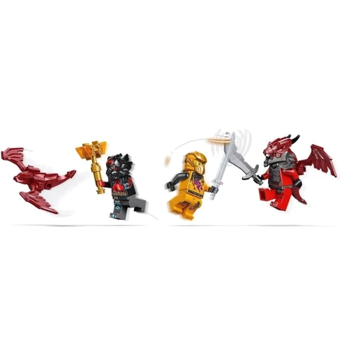 Конструктор LEGO Ninjago Суперштормовий реактивний літак Рас і Арін 510 деталей (71833) фото 5