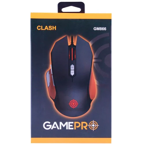 Мышь GamePro Clash GM866 Black: Тип сенсора оптический