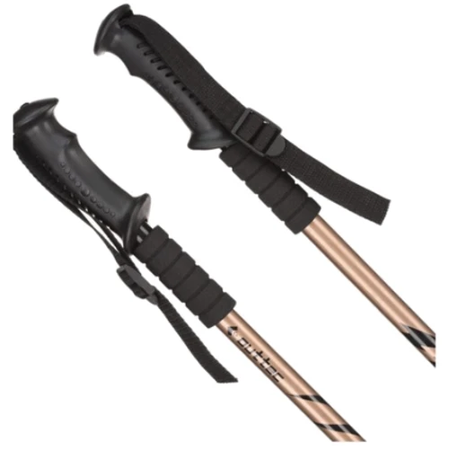 Трекінгова палиця Hop-Sport Outtec алюмінієві 3-х секційні 65-135 см Anti-shock