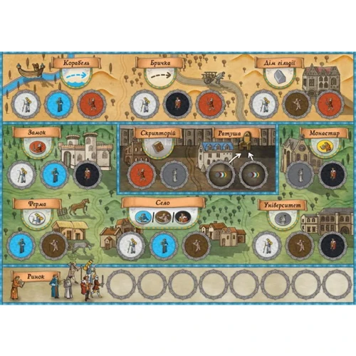 Настільна гра Games 7 Days Орлеан (Orleans) (G7В062UA): Вид экономические