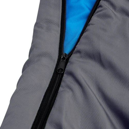 Спальний мішок SportVida Grey/Blue (SV-CC0014): Ширина в ногах 75 см
