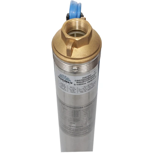 Насос занурювальний свердловинний відцентровий Vitals aqua 3-15DCo 1938-0.8r: Продуктивність, л/год 3000
