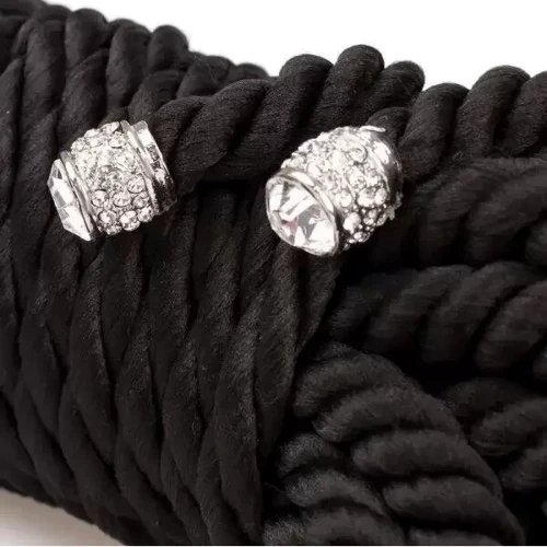 Веревка для бондажа Premium Silky 10M Black (10 метров)