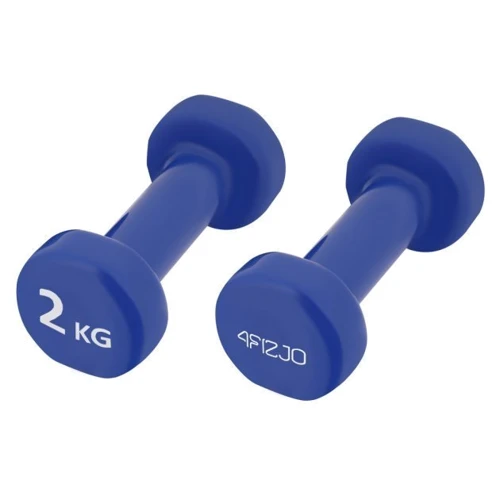 Гантель 4FIZJO 4FJ0195 виниловые 2 x 2 кг: Количество гантелей, шт 2