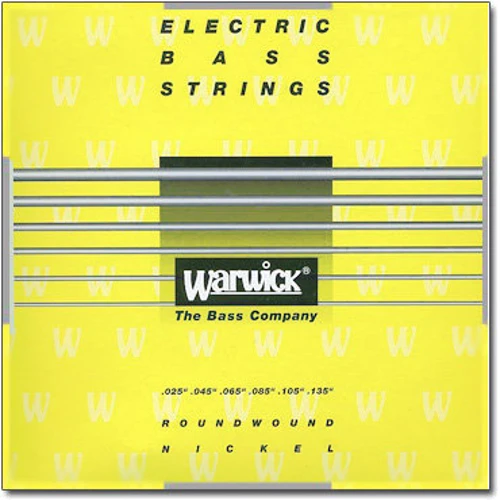 Струна для гітар Струны WARWICK 41401 YELLOW LABEL M6 (25-135)