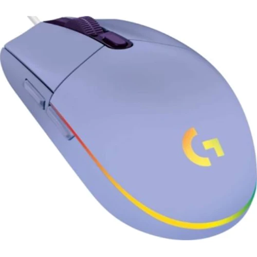 Мышь Logitech G203 Lightsync USB Lilac (910-005853): Интерфейс подключения USB