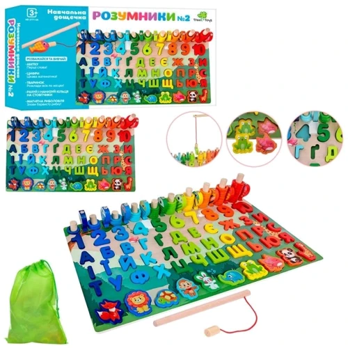 Розвиваюча ігрова дошка Tree Toys Розумник 2 (MD 2771-UA)