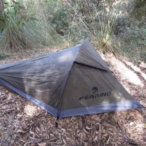 Намет Ferrino Sintesi 1 (8000) Olive Green (926548): Матеріал тенту Polyester 50D 300T Ripstop PU FR