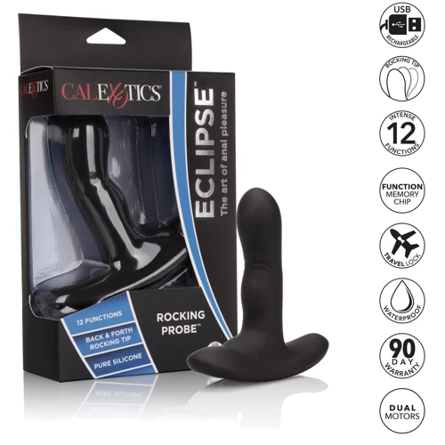 California Exotic Wireless Rocking Probe массажер простаты с дистанционным управлением, 9x2.5 см