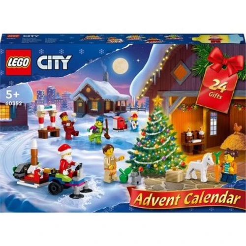Конструктор LEGO City Новогодний календарь (60352): undefined undefined