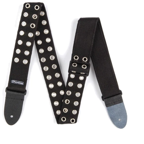 Гитарный ремень DUNLOP D3819BK Classic Grommet Strap: Производитель Dunlop