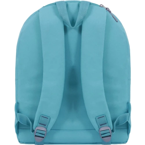 Жіночий рюкзак Bagland Hood W / R бірюзовий 446 (0054466): Фактура Ткана, матова