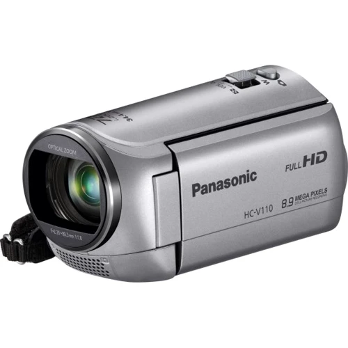 Цифрова відеокамера Panasonic HC-V110EE-S Silver: Носій Flash Card