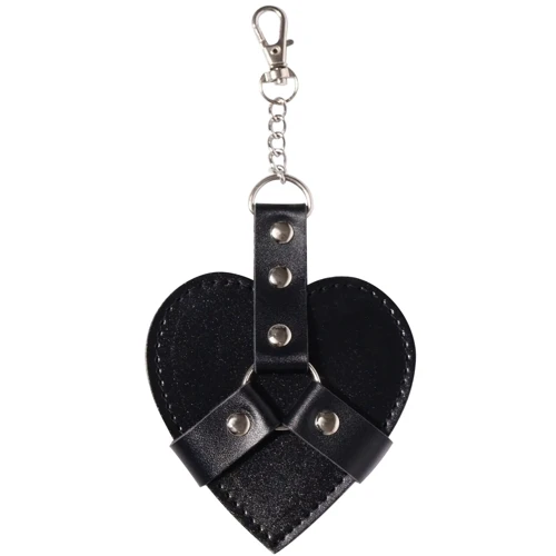 Брелок на карабине для ключей Art of Sex Chained Heart черный