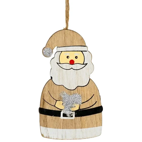 

Декоративная подвеска House of Seasons Санта 11 см (8718861655964SANTA)
