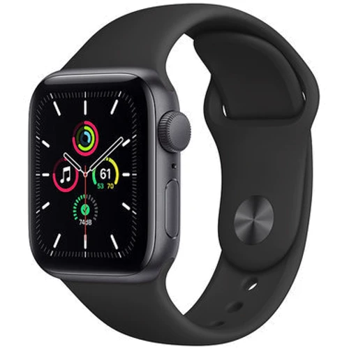 Apple Watch SE 40mm GPS Space Gray Aluminum Case with Black Sport Band (MYDP2) Approved Вітринний зразок: Виробник Apple