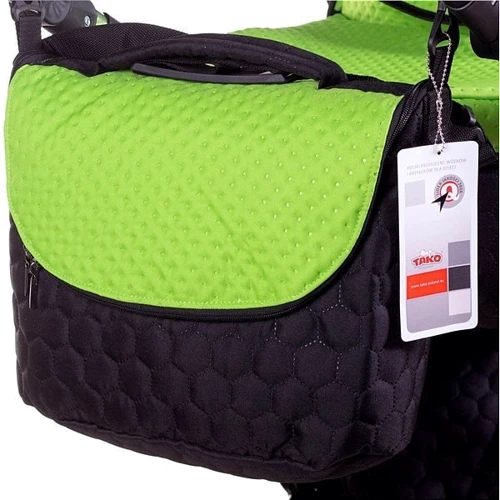 Универсальная коляска 2 в 1 Tako Jumper R-5 18 салатовый-черный (620868): Количество блоков 1