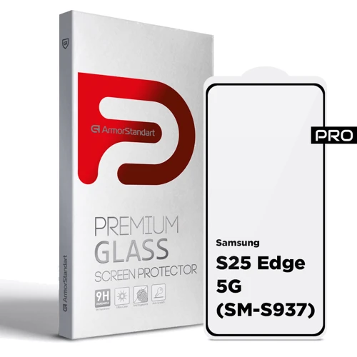 ArmorStandart Tempered Glass Pro Black для Samsung S937 Galaxy S25 Edge: undefined undefined