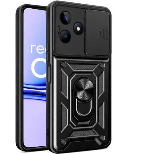 Чехол для телефонов BeCover Military Black for Realme C53 (710701): Тип накладка на заднюю часть