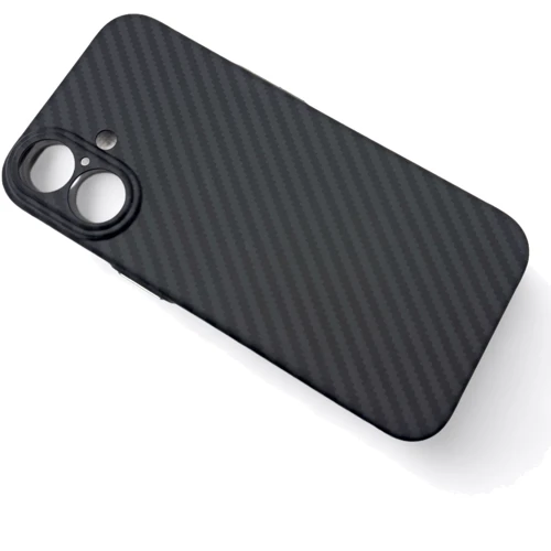 Чехол для iPhone BeCover Carbonite Case with MagSafe Black for iPhone 16 (712067): Тип чехла накладка на заднюю часть