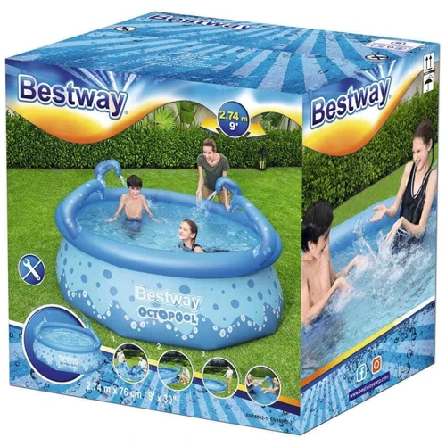 Басейн Bestway сімейний 57397 надувний 274-76см 3153л фото 1