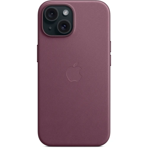 Чохол для iPhone Apple iPhone 15 FineWoven Case with MagSafe - Mulberry (MT3E3ZM/A) фото 5