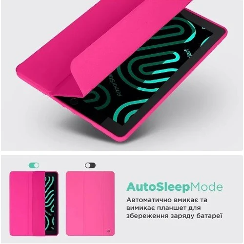 Аксессуар для планшетных ПК ArmorStandart Smart Case Fold Pen Rose Red for Xiaomi Redmi Pad Pro / Poco Pad (ARM81436): Материал Искусственная кожа + TPU