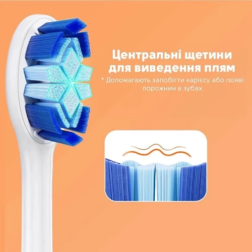 Зубна щітка Bitvae S3 Smart 4 насадки та футляр white: Призначення взрослая