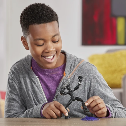 Фигурка Hasbro Мстители Бенди 15 см E7868 Avengers Bend and flex Black Panther (E7377_E7868) фото 4