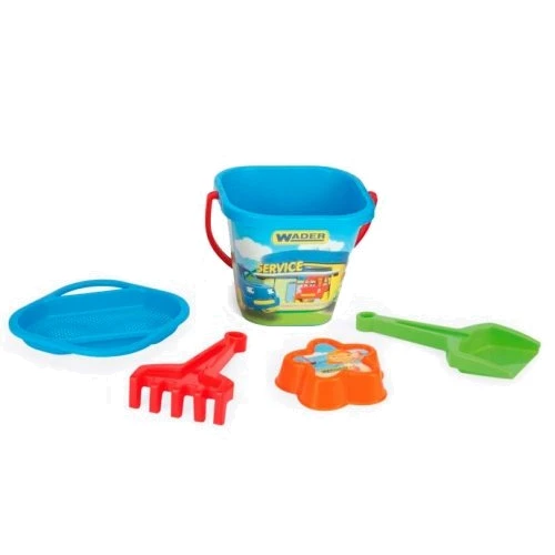 Набор для песка Wader (голубое ведро), (75041-4): Производитель Wader