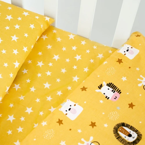 Комплект постельного белья Twins Zoo желтый (3022-TZ-05)