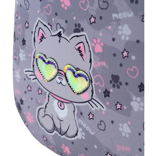 Рюкзак GoPack Education полукаркасный 165M-3 Meow (GO24-165M-3): Корпус рюкзака Каркасный