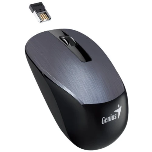 Мышь Genius NX-7015 Wireless Iron Grey (31030019400): Интерфейс подключения Wireless