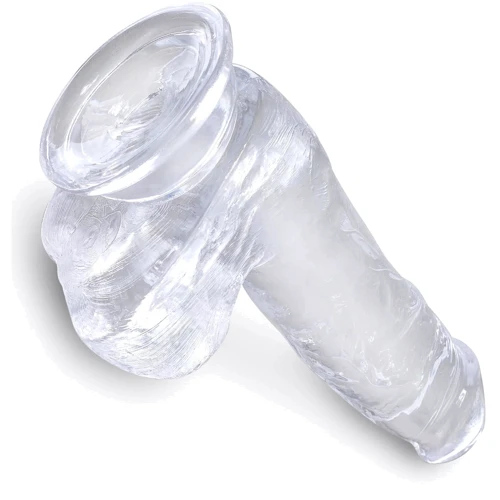 Фаллоимитатор Pipedream King Cock Clear 6" Cock with Balls (PD575220)