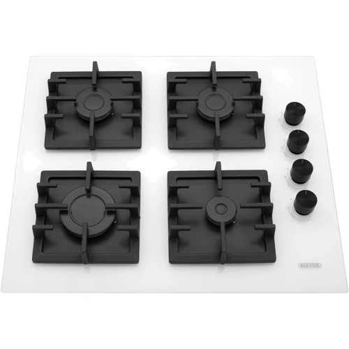 Варильна поверхня Eleyus IRMA 60 WH CF: Розміри для вбудовування 495x560x50 мм (ДхШхВ)